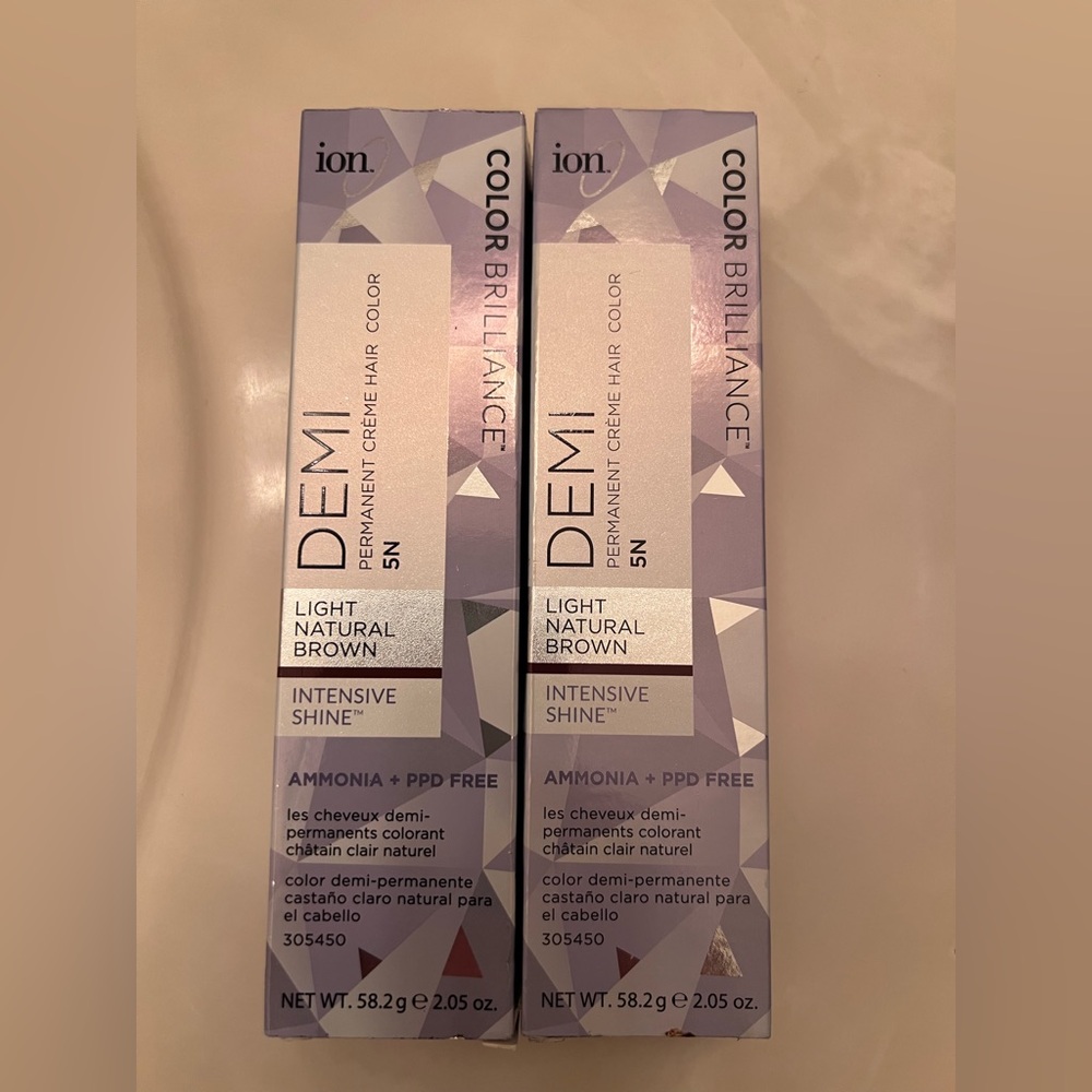 Ion Demi Permanent Creme Hair Color 5N